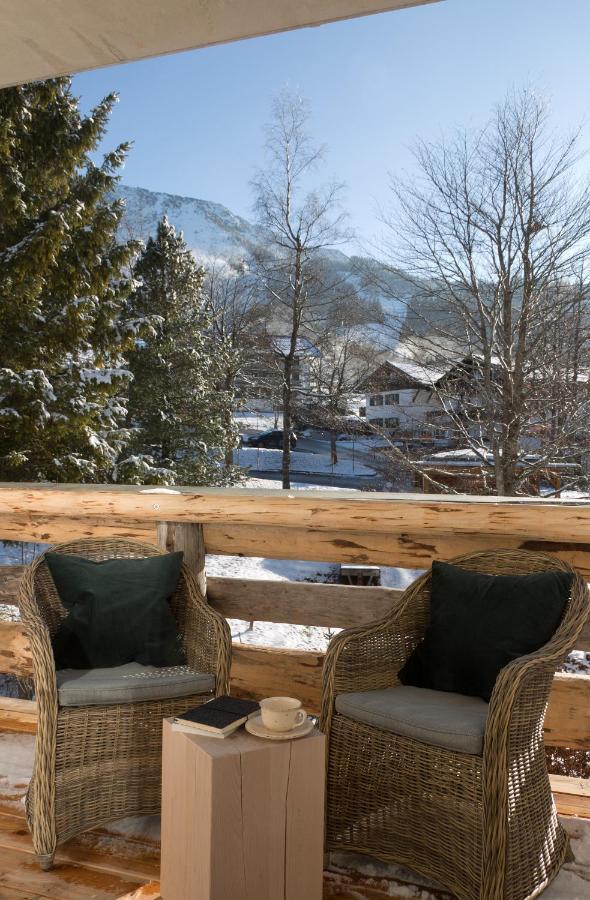 Mountain Lodge Oberjoch, Bad Hindelang - Moderne Premium Wellness Apartments Im Ski- Und Wandergebiet Allgau Auf 1200M, Family Owned, 2 Apartments Mit Privat Sauna ภายนอก รูปภาพ